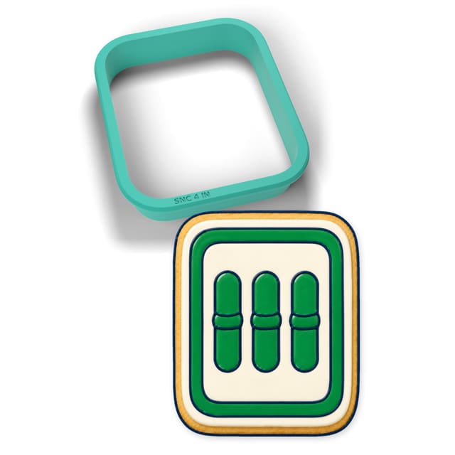 Bamboo Tile cookie cutter