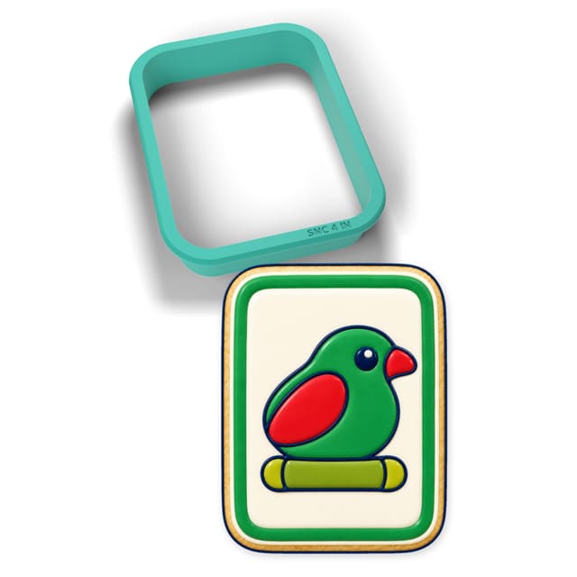 Bird Tile cookie cutter