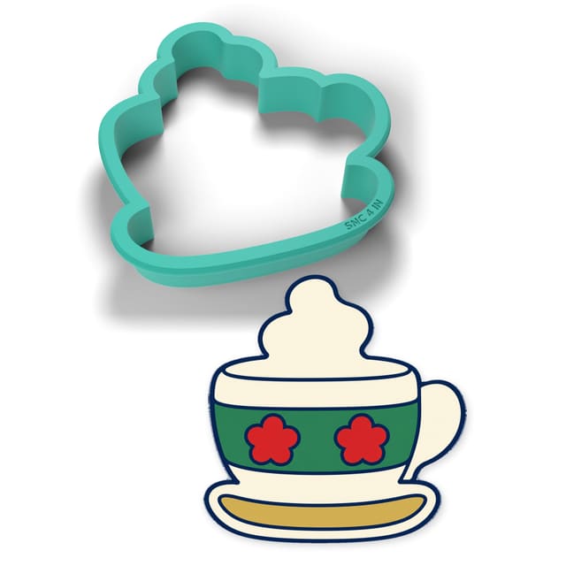 Teacup cookie cutter