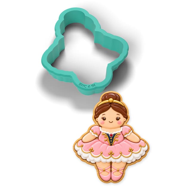 Ballerina cookie cutter