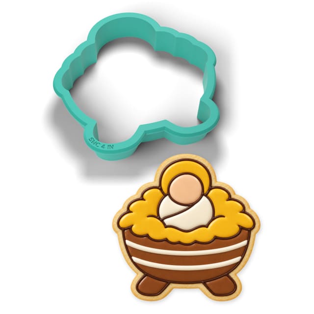 Manger cookie cutter