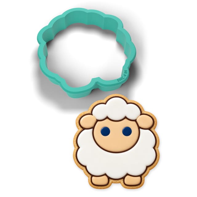 Sheep cookie cutter