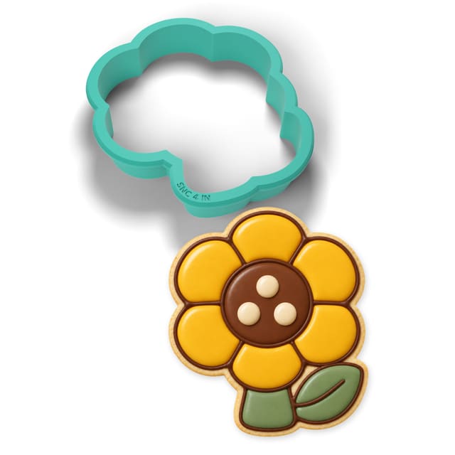 Sunflower cookie cutter