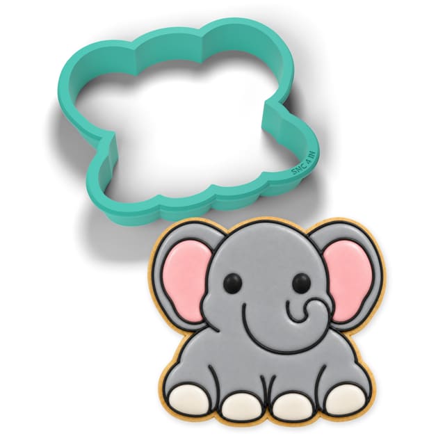 Elephant cookie cutter