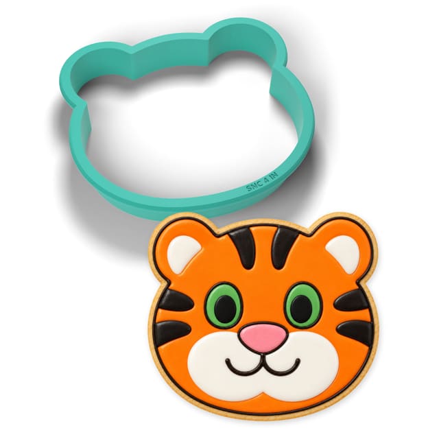 Tiger Face cookie cutter
