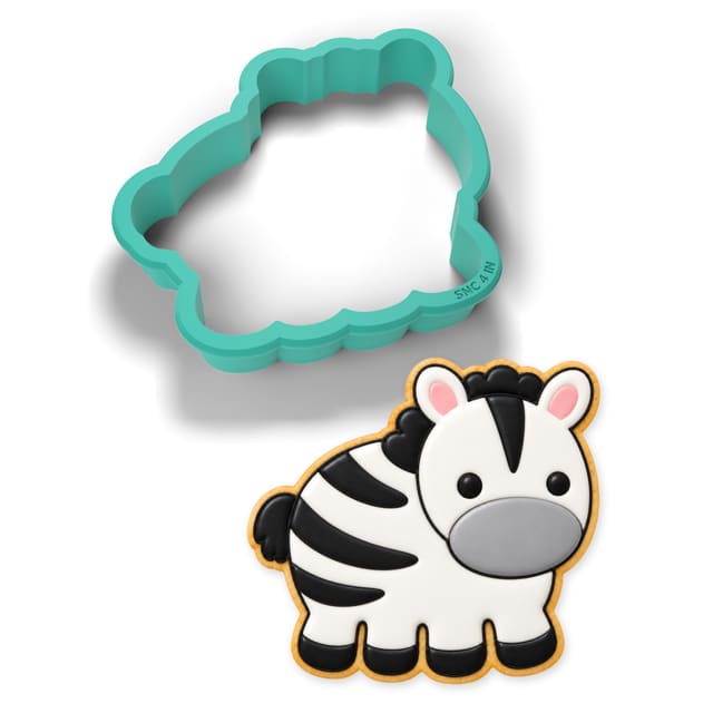 Zebra cookie cutter