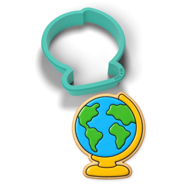Globe cookie cutter