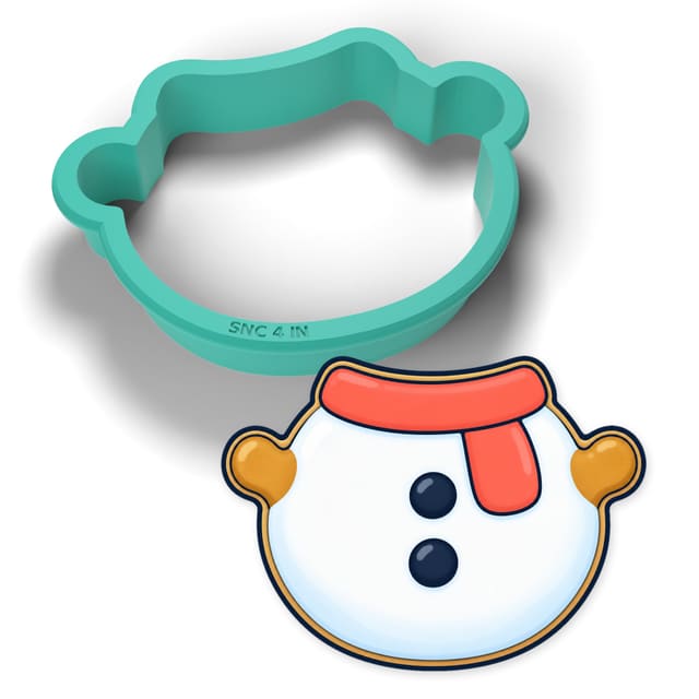 Build Snowman Body cookie cutter