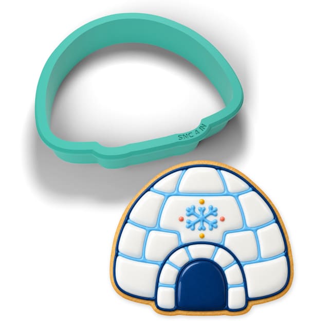 Igloo cookie cutter