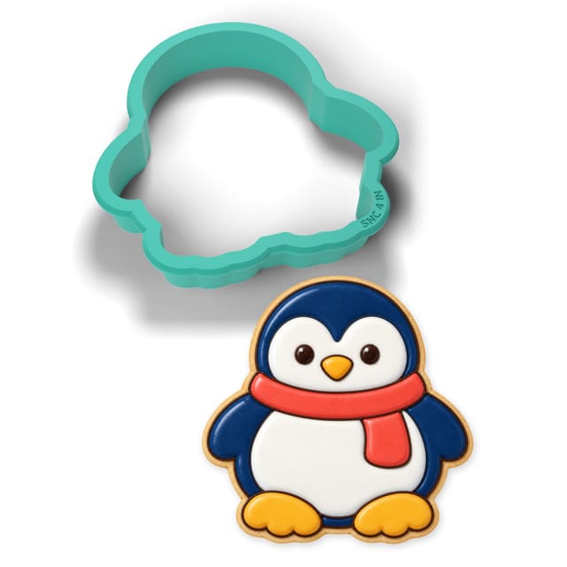 Penguin cookie cutter