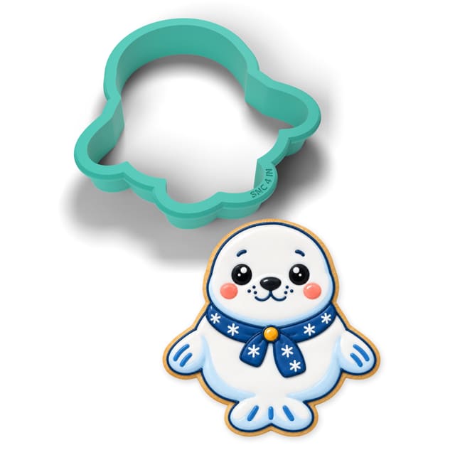 Seal Pup cookie cutter