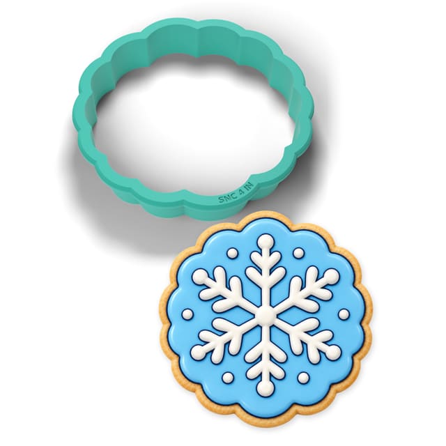 Snowflake Plaque cookie cutter