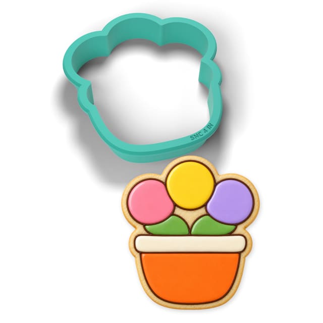 Flower Pot cookie cutter