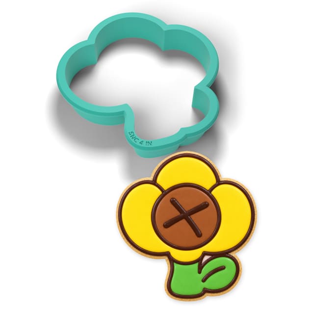 Sunflower cookie cutter