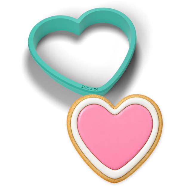 Heart cookie cutter