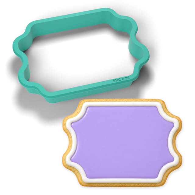 Rectangle Plaque cookie cutter