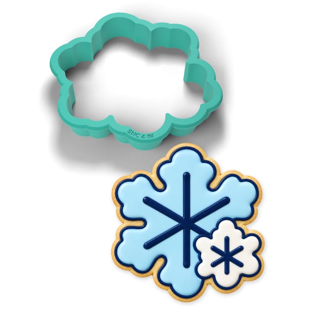 Double Snowflake cookie cutter