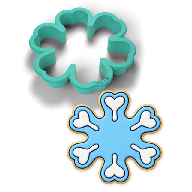 Heart Snowflake cookie cutter