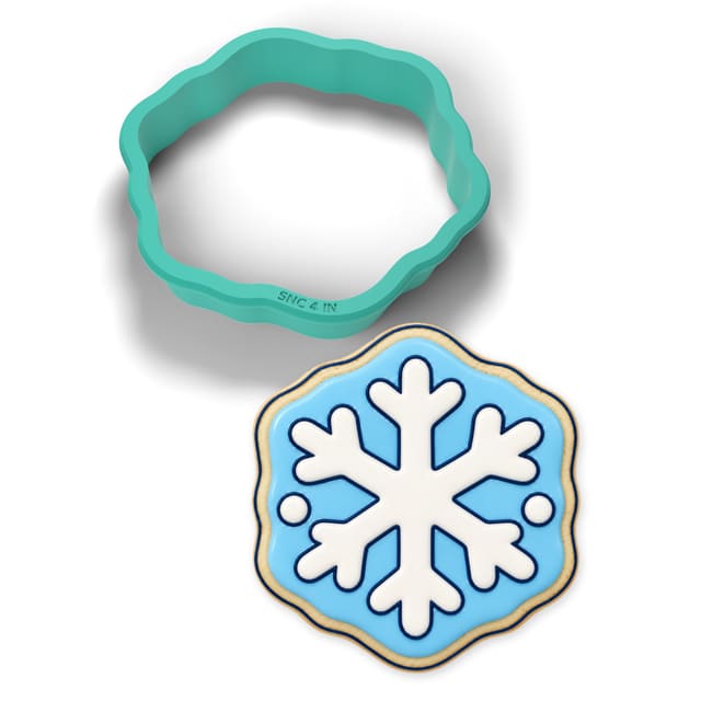 Hexagon Snowflake cookie cutter