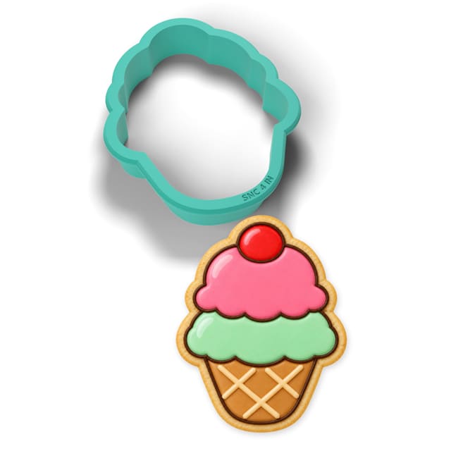 Ice Cream Cone cookie cutter