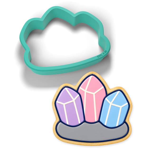 Crystal Cluster cookie cutter