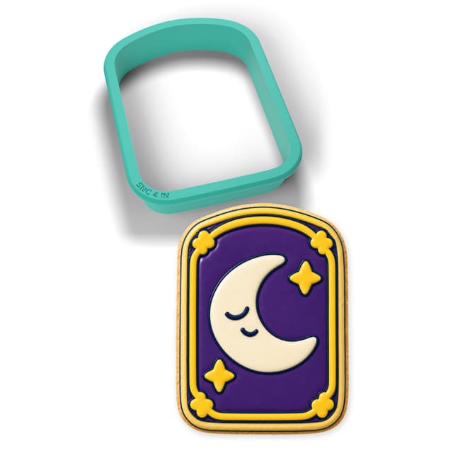 Moon Tarot Card cookie cutter