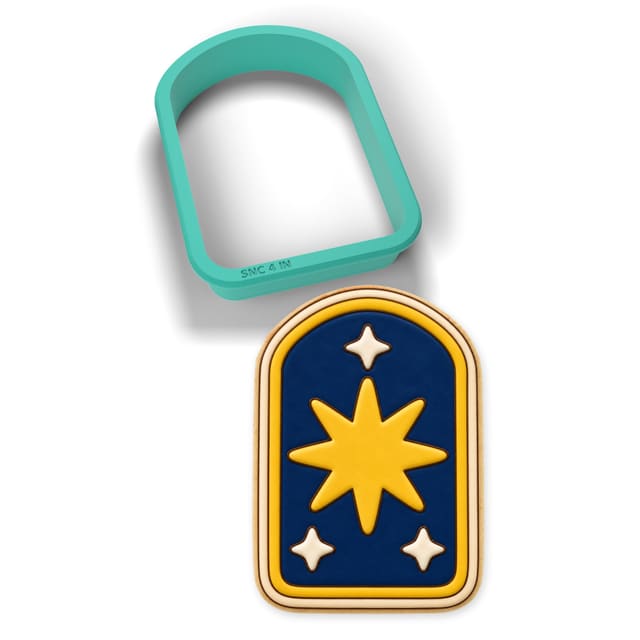 Star Tarot Card cookie cutter