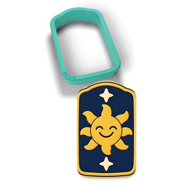 Sun Tarot Card cookie cutter