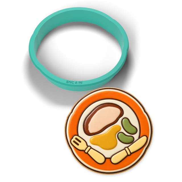 Dinner Plate cookie cutter