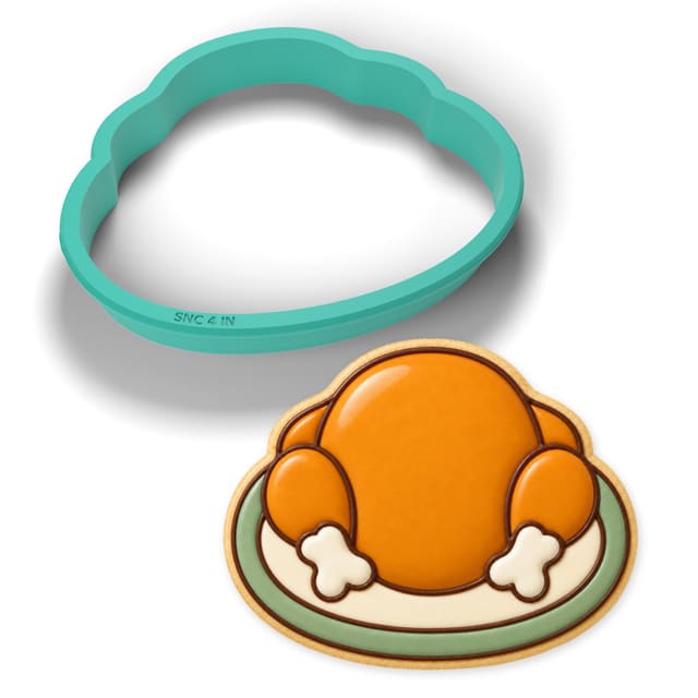 Roast Turkey cookie cutter