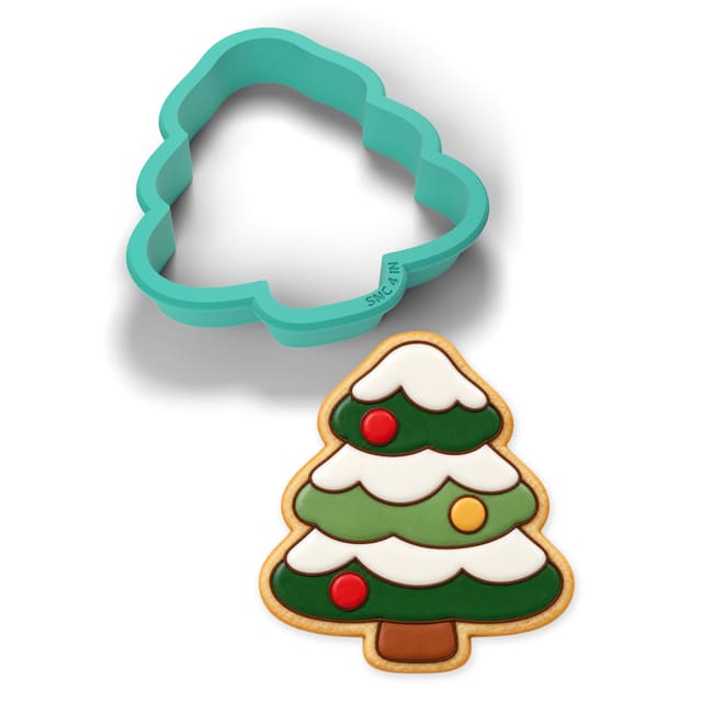 Snowy Tree cookie cutter