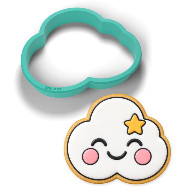 Smiling Cloud cookie cutter