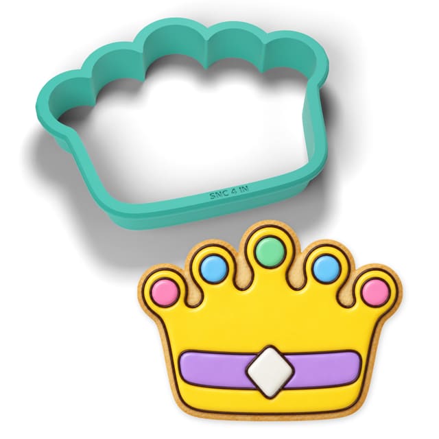 Crown cookie cutter