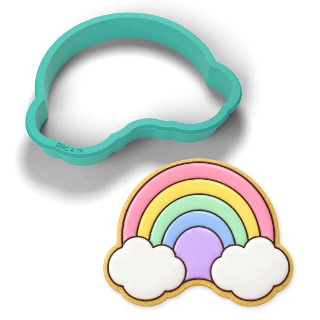Rainbow cookie cutter