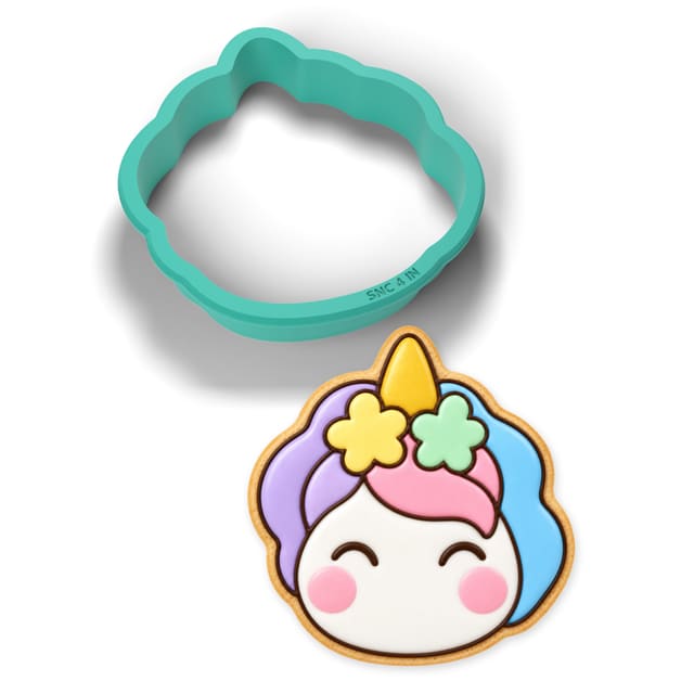 Unicorn Head cookie cutter