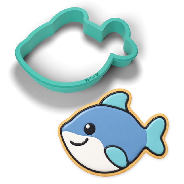 Shark cookie cutter
