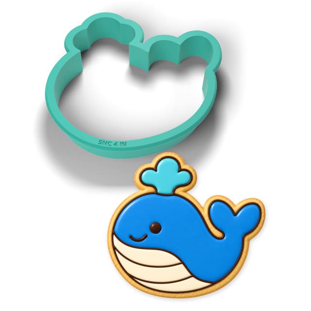 Whale cookie cutter