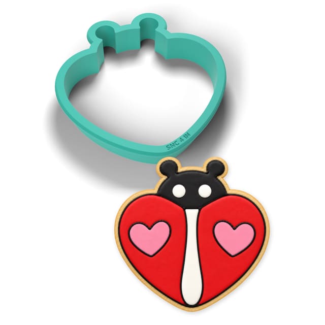 Heart Ladybug cookie cutter