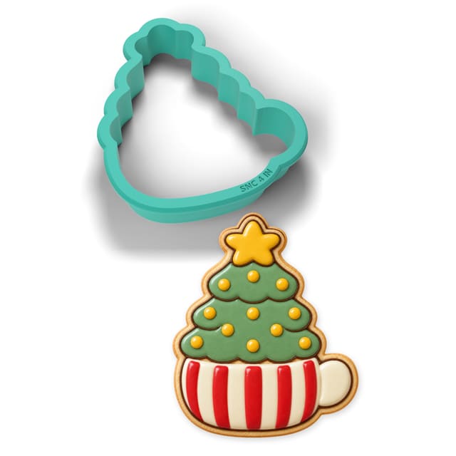 Tree in a Mug cookie cutter