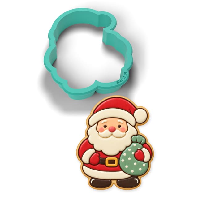 Vintage Santa cookie cutter
