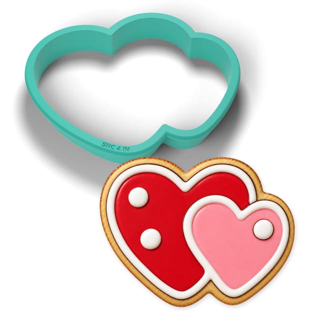 Double Heart cookie cutter