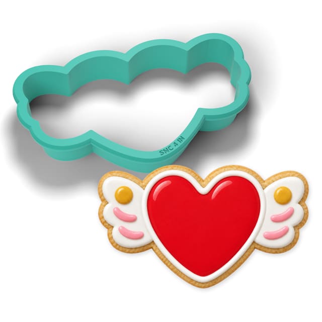 Winged Heart cookie cutter