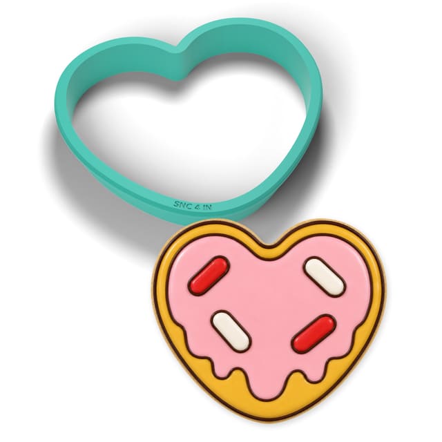 Heart Donut cookie cutter