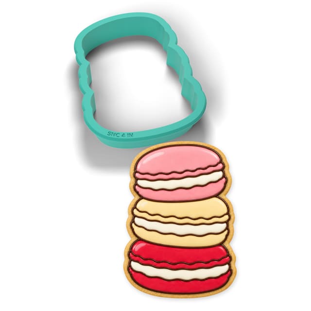 Macaron Stack cookie cutter