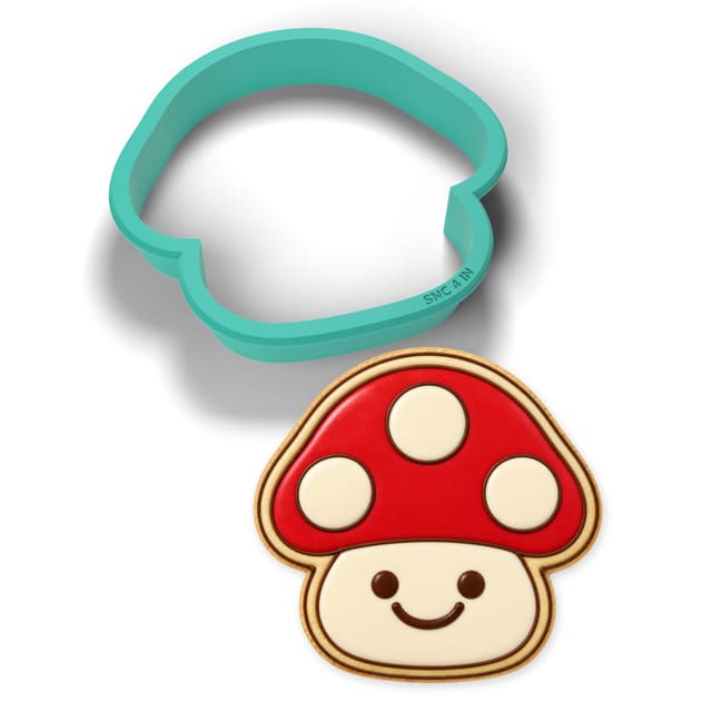 Mushroom cookie cutter