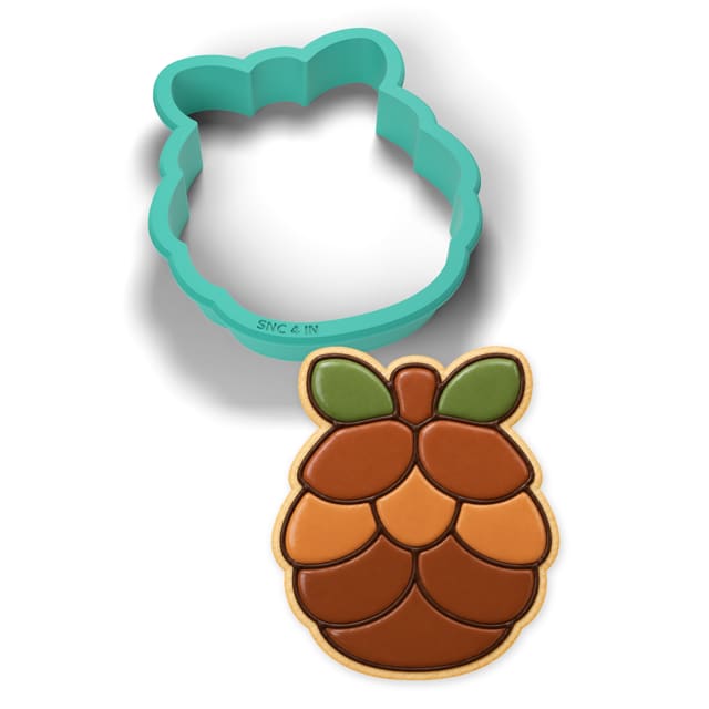 Pinecone cookie cutter