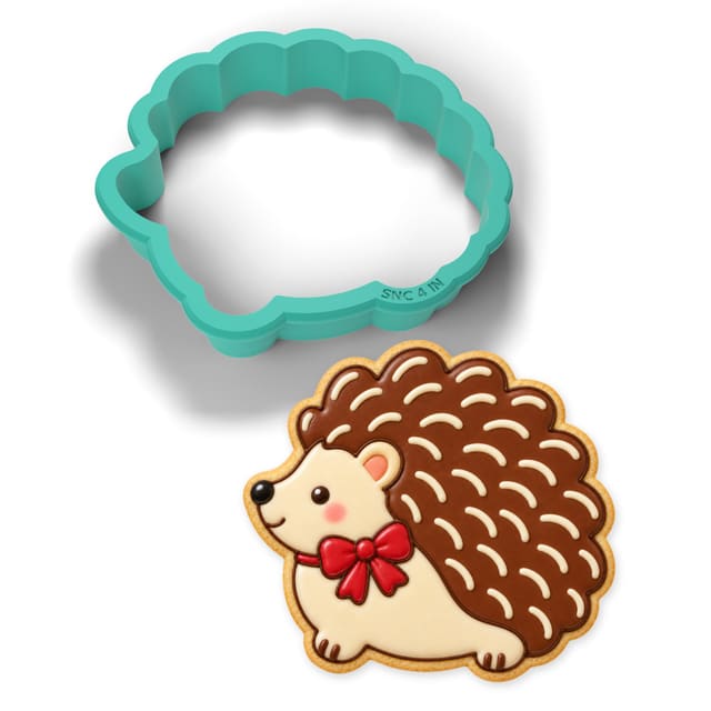 Hedgehog cookie cutter