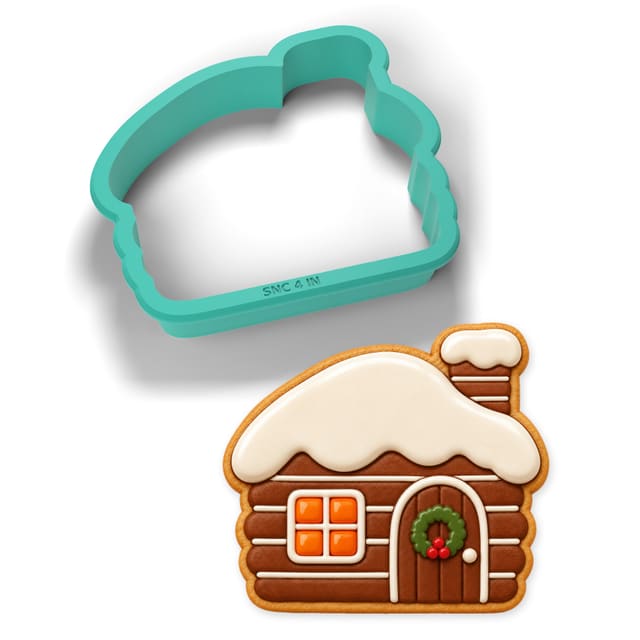 Log Cabin cookie cutter