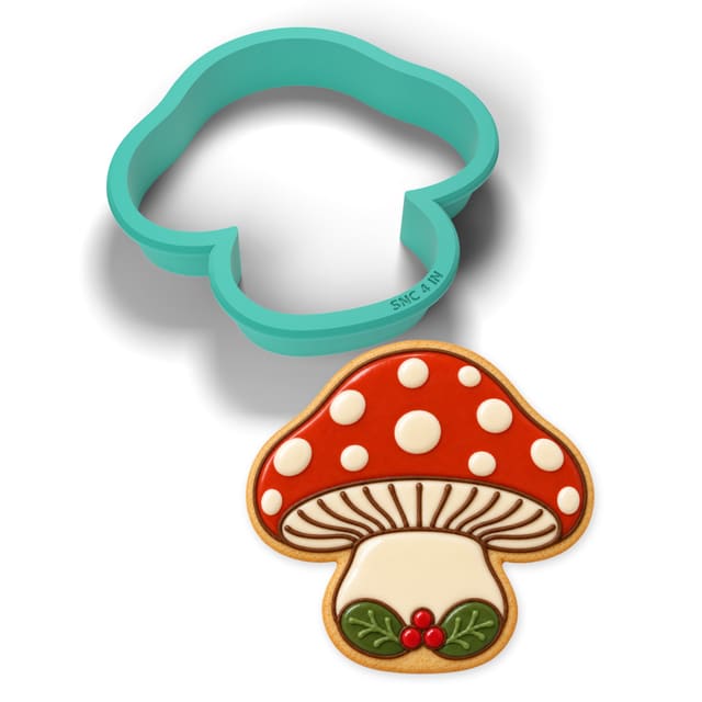 Mushroom cookie cutter