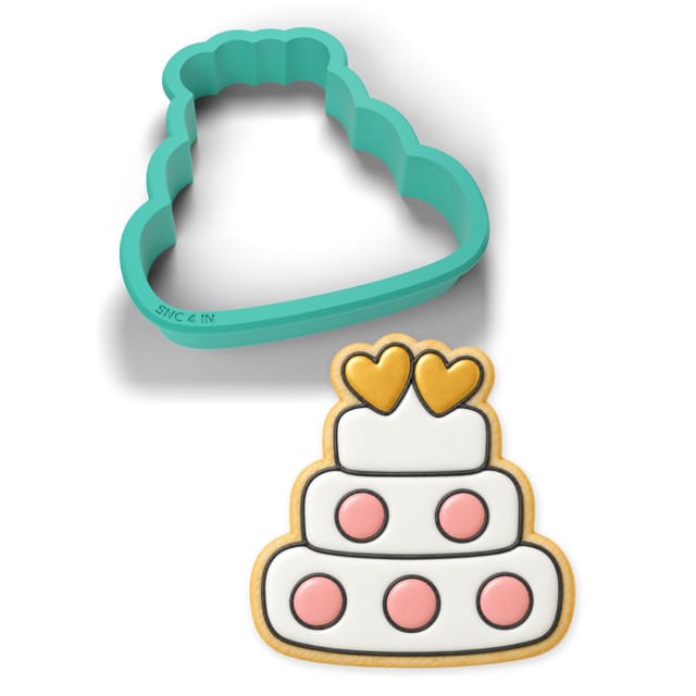 Tiered Wedding Cake cookie cutter